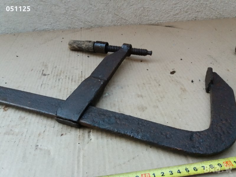 стара масивна стяга, менгеме, преса , снимка 1