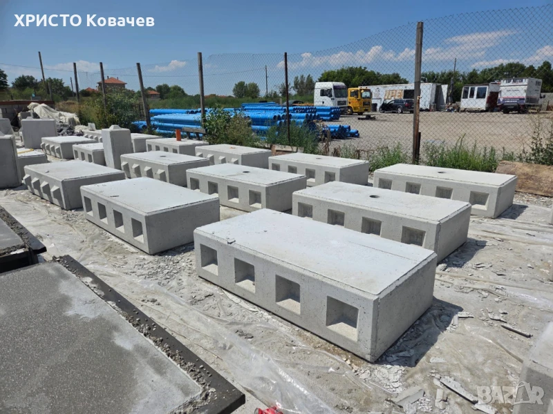 БЕТОННИ ИЗДЕЛИЯ ТИП Лего блокове 160/40/40  , снимка 1
