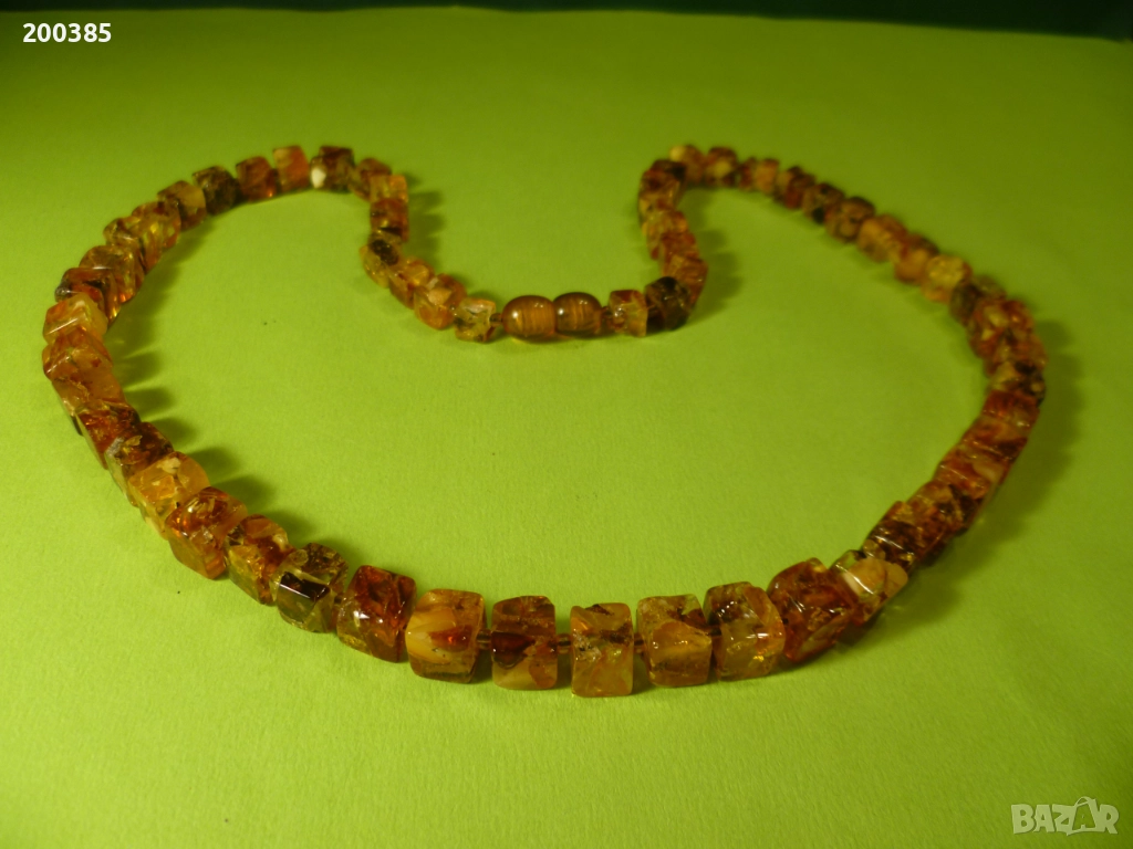 Луксозно колие от 100% естествен кехлибар - УНИСЕКС., снимка 1