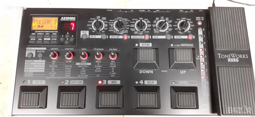 Китарен процесор Korg AX3000G , снимка 1