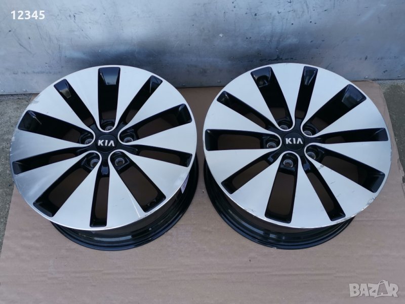 18’’ 5x114,3 originalni za kia optima(2011+) 18” 5х114,3 оригинални за кия-№716, снимка 1