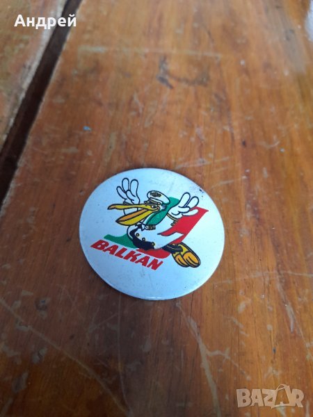 Стара значка БГА Балкан,Balkan #2, снимка 1