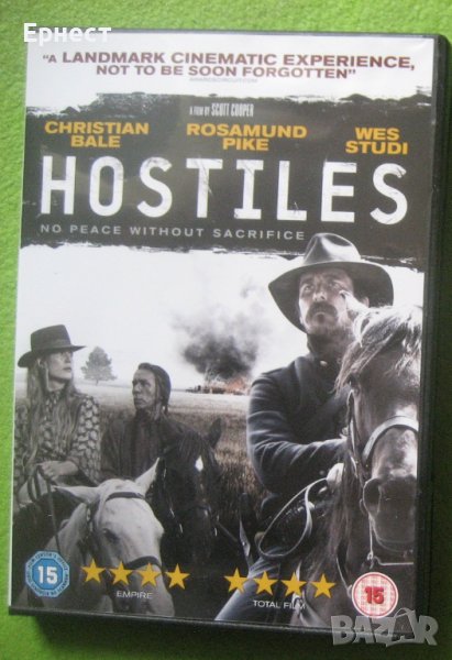 уестърн Hostiles DVD, снимка 1