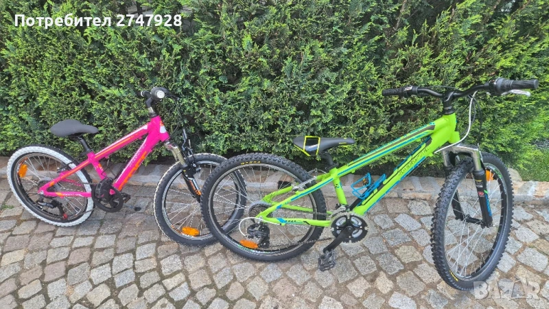 Алуминиев детски велосипед Cross Speedster 20 и 24 " отлично състояние, снимка 1