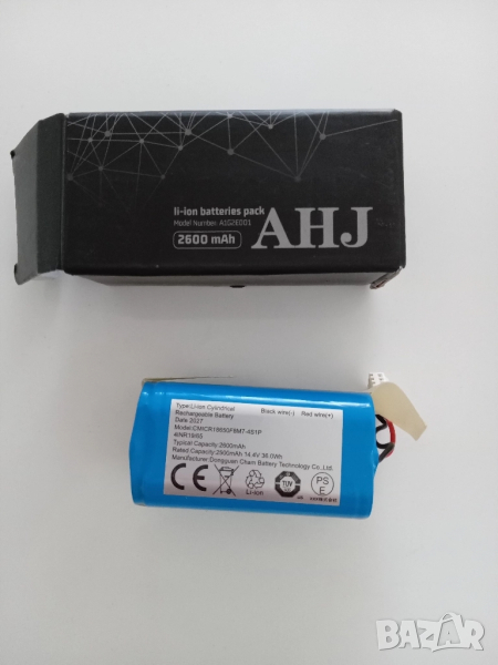 Батерия CMICR18650F8M7-4S1P за робот прахосмукачки Eufy, Ecovacs, Proscenic и други, снимка 1