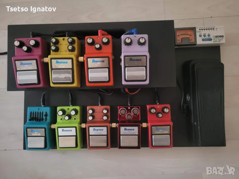 Китарен педалборд с ефекти Ibanez 9 та серия, снимка 1