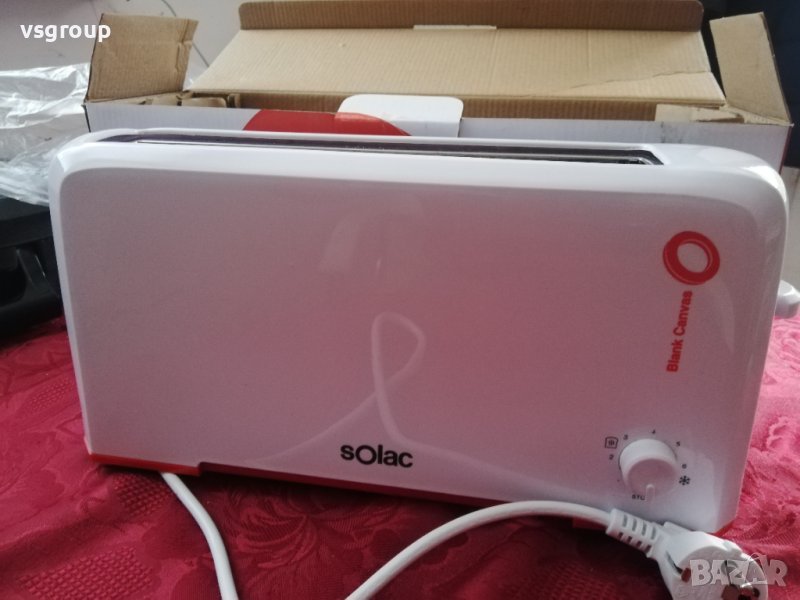 Тостер Solac Blank Canvas, като нов, снимка 1