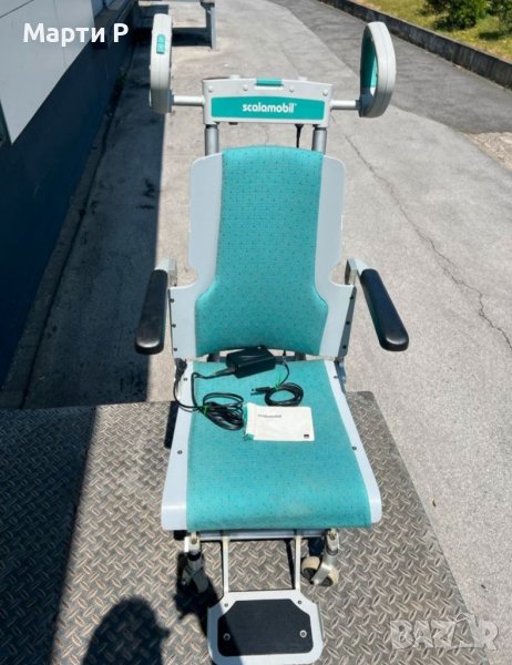 Устройство за изкачване на стълби за инвалидни колички Scalamobil, снимка 1