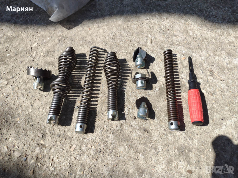 Накрайници за отпушване на канали, снимка 1