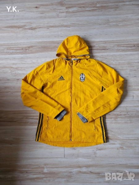 Оригинално мъжко горнище с качулка Adidas Climacool x F.C. Juventus / Season 16-17, снимка 1