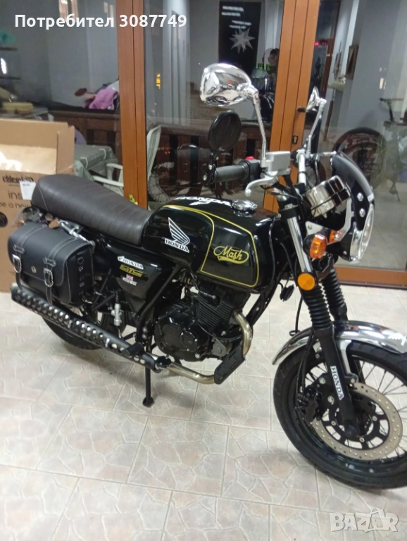 Продавам мотоциклет - Хонда маш 125 к. см. - 2019 г. , снимка 1