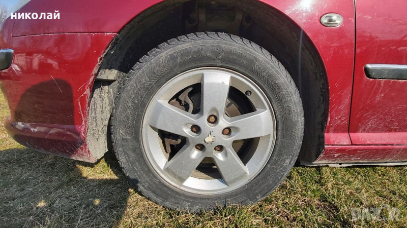 Джанти с гуми за пежо 16 цола 5х108, снимка 1