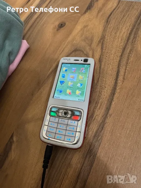 Nokia N73 Red/White, снимка 1
