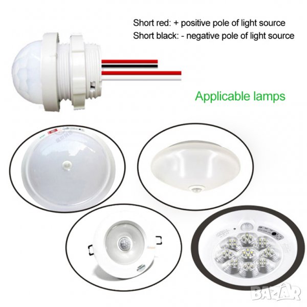 Инфрачервен сензор 18W, снимка 1