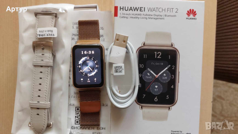 Смарт часовник Huawei Watch FIT2 classic, снимка 1