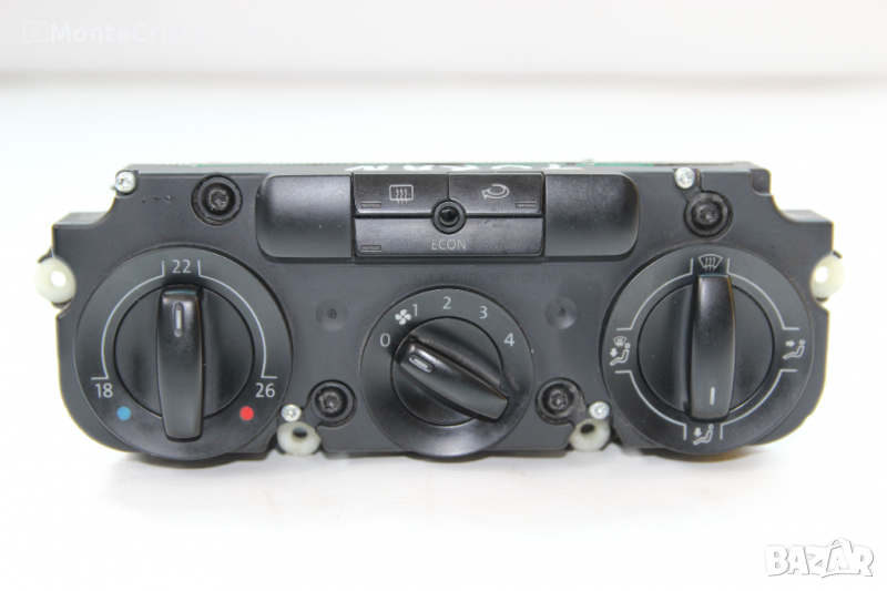 Панел климатик VW Passat B6 (2005-2011г.) 1K0820047EF / 1K0 820 047 EF / управление климатроник, снимка 1