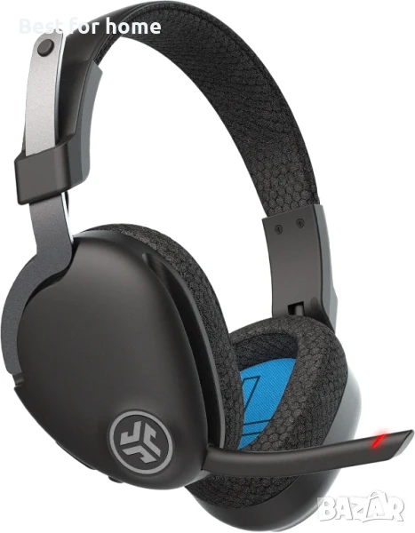 JLab Слушалки с микрофон  60+ часа време за възпроизвеждане, Bluetooth, снимка 1