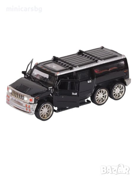 Метални колички: Hummer H2 6x6 (Хамър), снимка 1