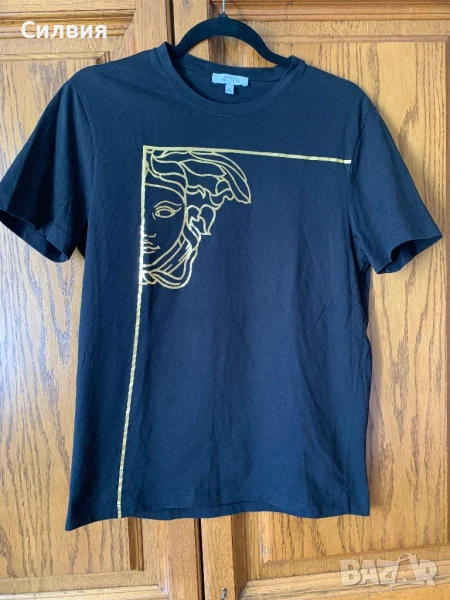 Тениска черна VERSACE, снимка 1