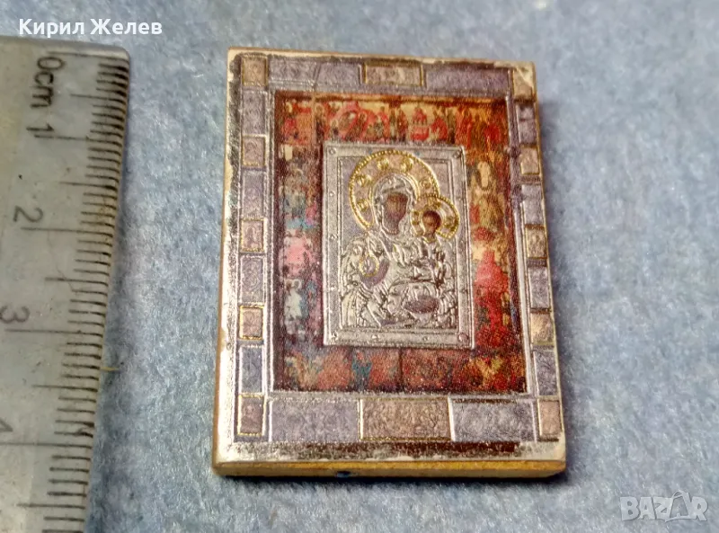ПРАВОСЛАВНА ИКОНКА ПРЕСВЕТА БОГОРОДИЦА с МЛАДЕНЕЦА ГОСПОД ИИСУС ХРИСТОС 47610, снимка 1