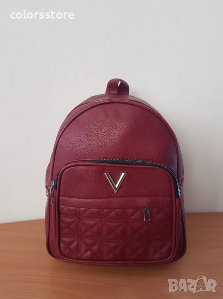 Дамска червена раница кодSG- IM261, снимка 1