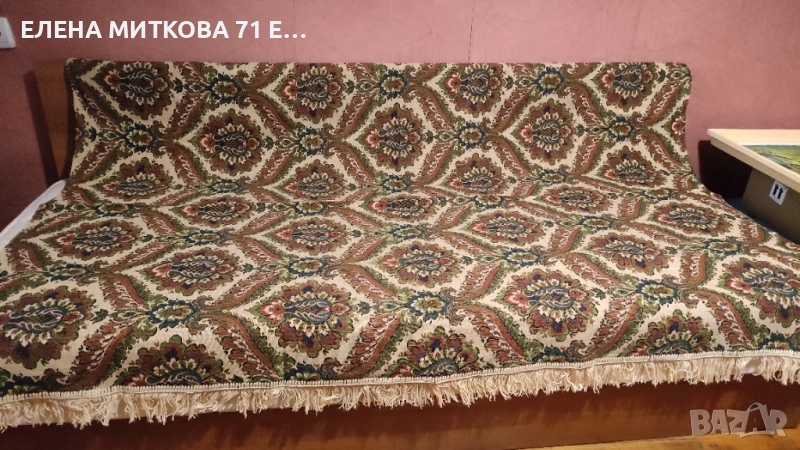 Неупотребявано жакардово покривало за легло или диван, снимка 1