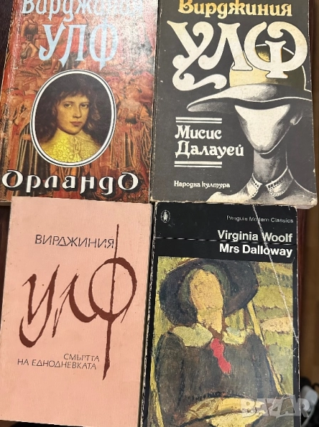 Вирджиния Улф -Мисис Далауей-Орландо-Смъртта на еднодневката, снимка 1