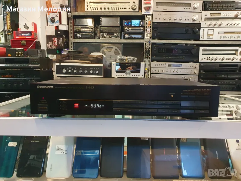 Тунер Pioneer F-443 В отлично техническо и визуално състояние., снимка 1