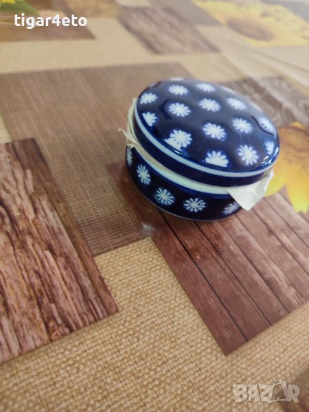 Порцеланова кутия за бижута , снимка 1