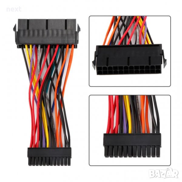 Преходник за захранване от 24 pin/пин за Dell Optiplex 760 780 960 980, снимка 1
