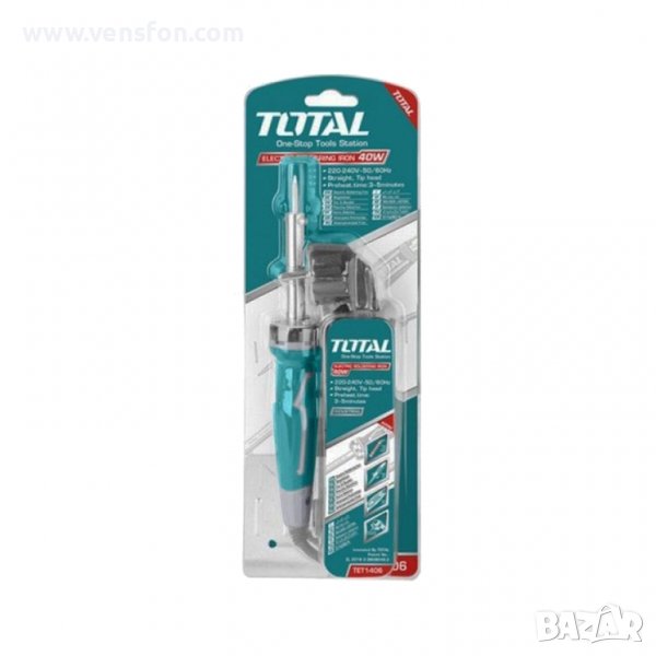 Поялник електрически TOTAL Industrial, 40 W, снимка 1