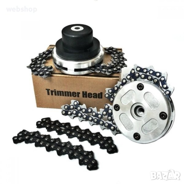 ВЕРИЖНА ГЛАВА ЗА ТРИМЕР, МЕТАЛНА, УНИВЕРСАЛНА,, снимка 1