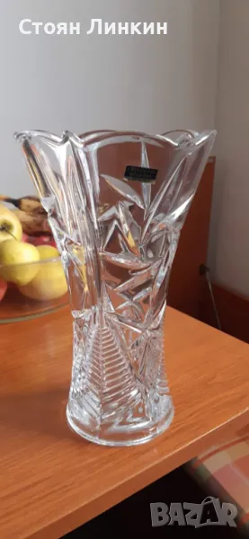 Кристална ваза Бохемия, снимка 1