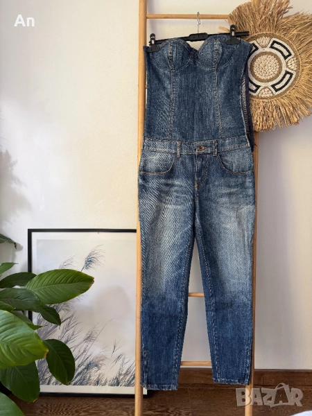 Дънков гащеризон Guess, снимка 1