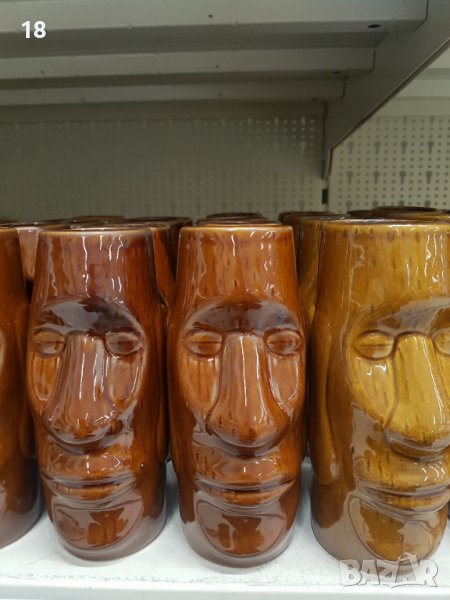 Керамични чаши TIKI 0.5 л, снимка 1