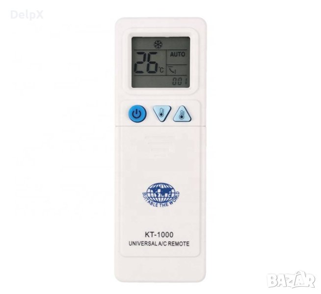 Дистанционно управление за климатик KT-1000, универсално, 2 режима, таймер, снимка 1