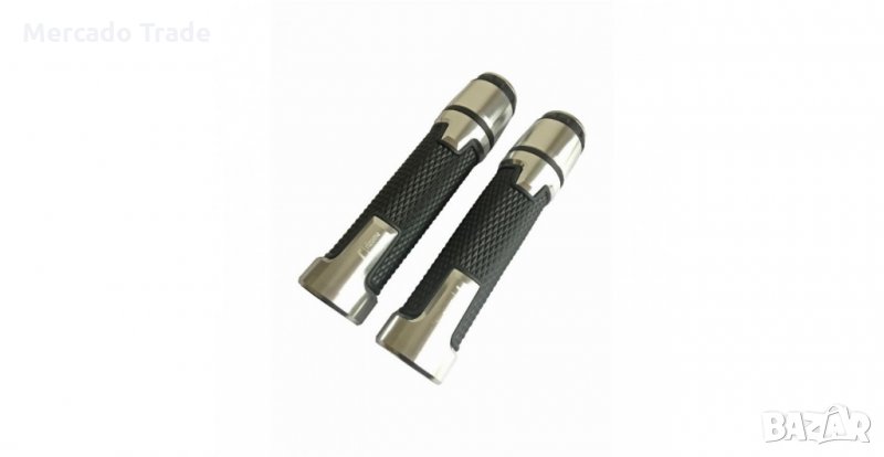 Дръжки за мотоциклет, Ръкохватки, XL, Никел, снимка 1