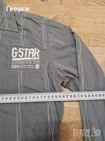 Мъжка риза G-STAR Размер XXL, снимка 6 - Ризи - 41808891