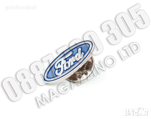 Значка Форд Брошка за Ревер Подарък за Мъж Фен на Форд, снимка 3 - Подаръци за мъже - 53755478