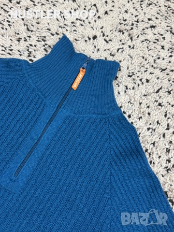 Мъжки вълнен пуловер LANULVA. Размер L, снимка 5 - Пуловери - 52676711