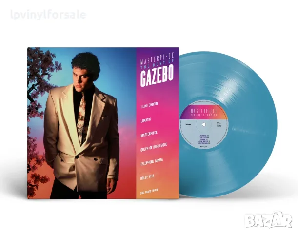 Gazebo – Masterpiece: The Best Of 2026 Limited Turquoiuse Vinyl