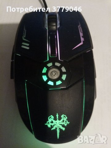 Мишка Nowmink - геймърска, кабелна USB, светеща, снимка 8 - Клавиатури и мишки - 41553543