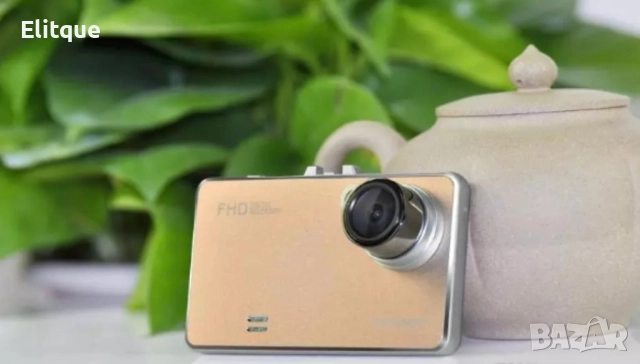 Стилен DVR в златисто или черно с 2,4 инча екран и голям ъгъл на виждане AC81, снимка 17 - Друга електроника - 52814913