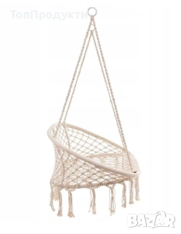 Двойна бежова градинска люлка за двама с възглавници, снимка 14 - Градински мебели, декорация  - 53073990