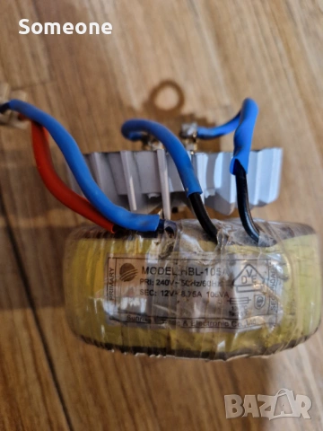 Трансформатор тороид с изправител , снимка 3 - Друга електроника - 53305808