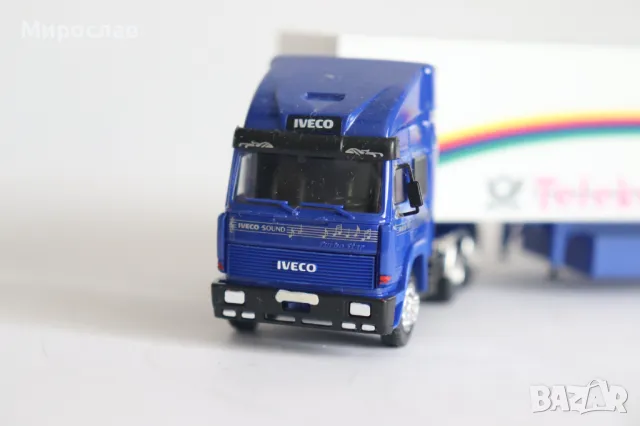 HERPA H0 1/87 IVECO КАМИОН МОДЕЛ ТИР КОЛИЧКА, снимка 4 - Колекции - 49873105