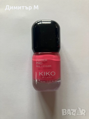 Лак за нокти Kiko Milano, снимка 7 - Продукти за маникюр - 52511206