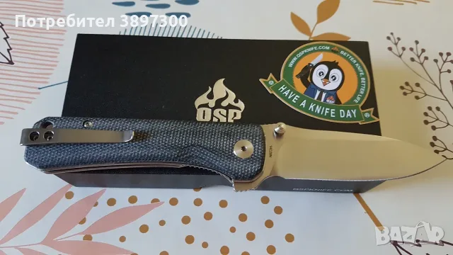 Сгъваем нож QSP Hawk, снимка 2 - Ножове - 56331541
