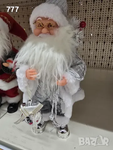 Дядо Коледа пее и танцува 30 см, снимка 5 - Декорация за дома - 48410395