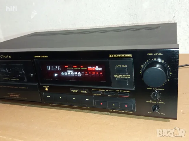 Двуглав касетен дек Pioneer CT-447, снимка 3 - Декове - 56262170